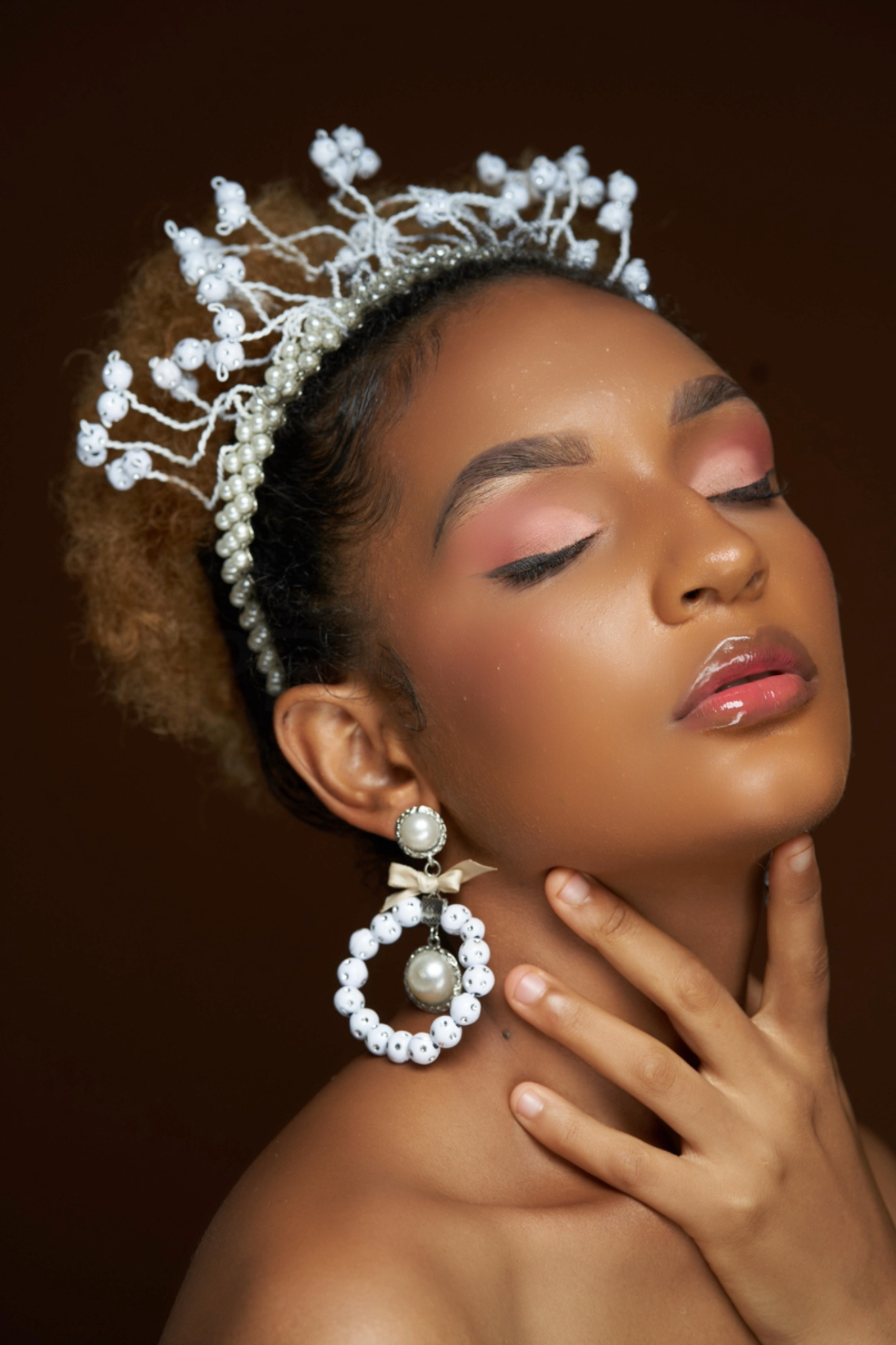Tiana – La couronne et bijou d'oreille