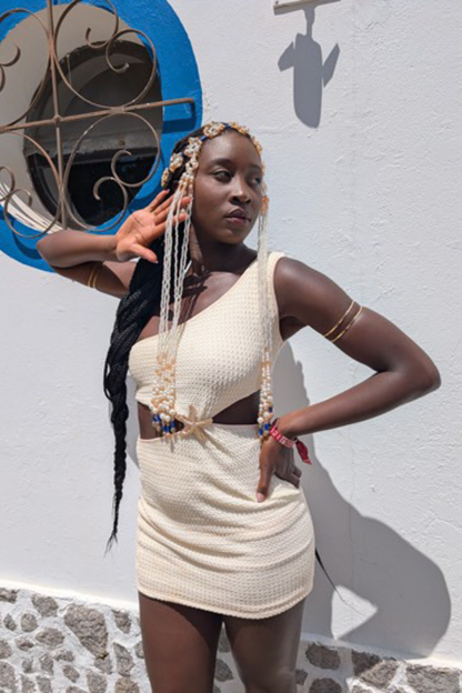 Mira - bijoux de tête et boucle d'oreille