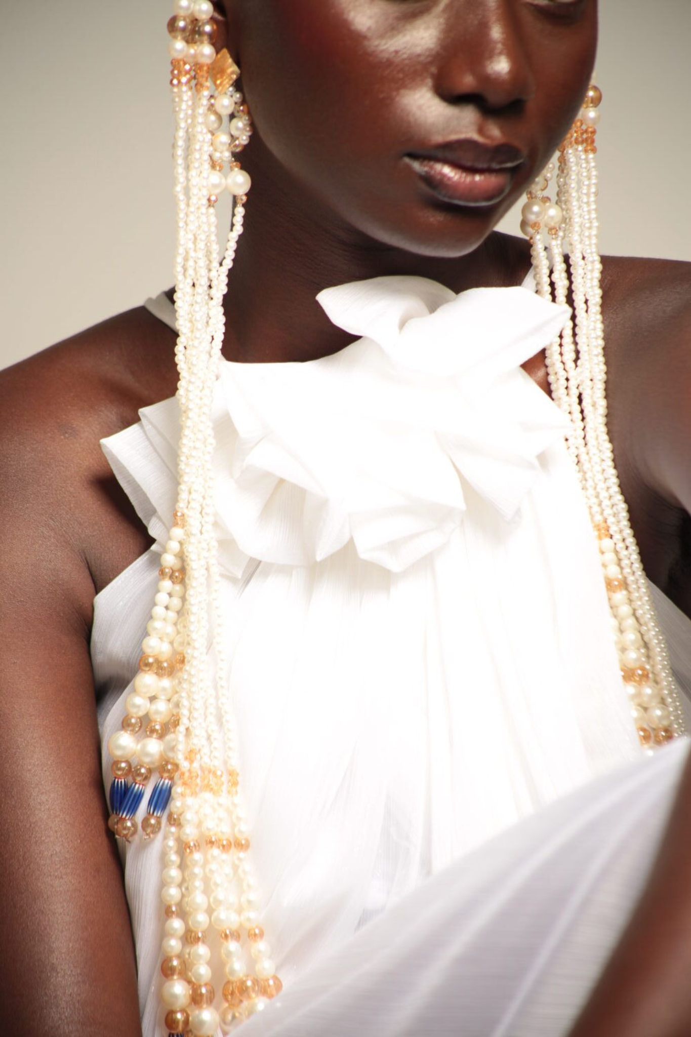 Mira - bijoux de tête et boucle d'oreille