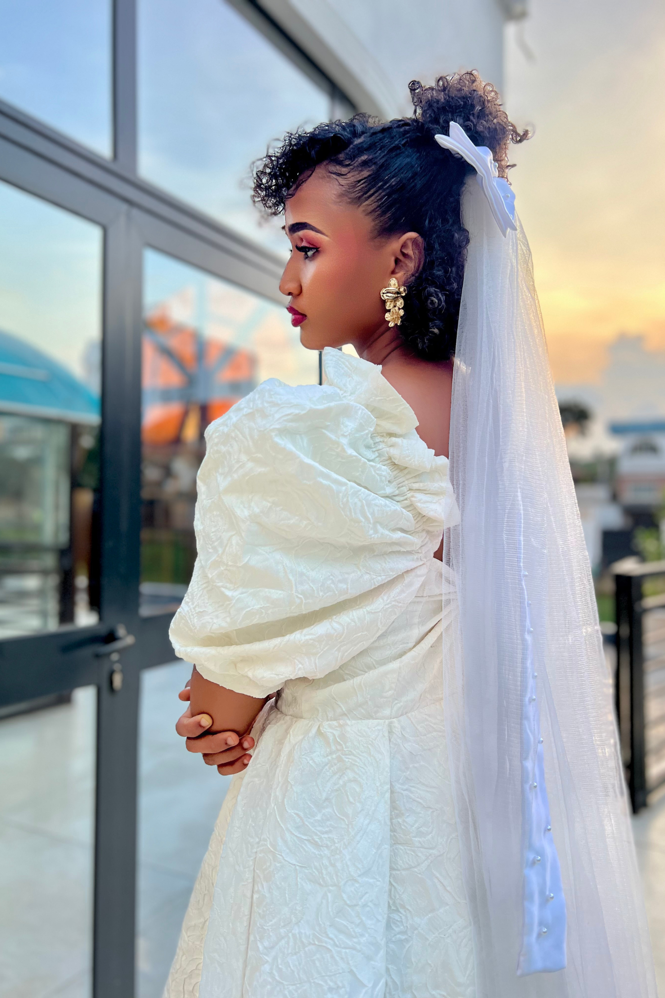 VELATA –  Voile Mi-long | Collection Noble Eclat Wedding Collection 2025