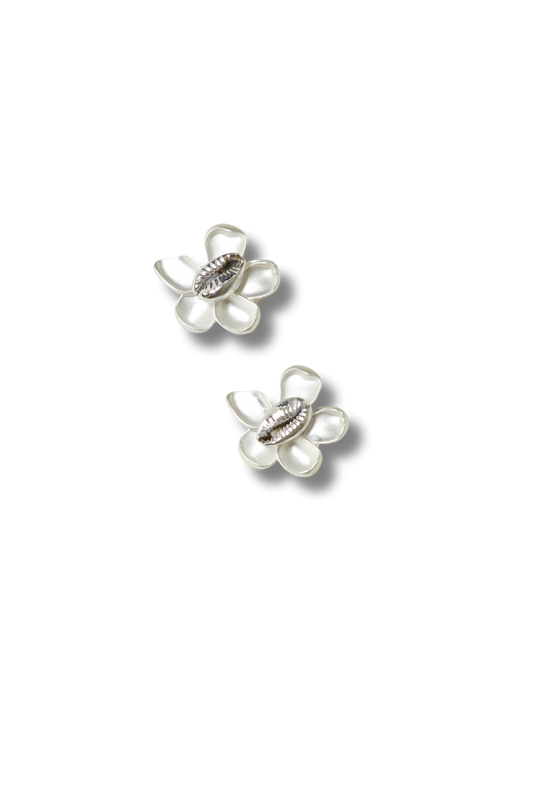 Mimi - boucle d'oreille argentée