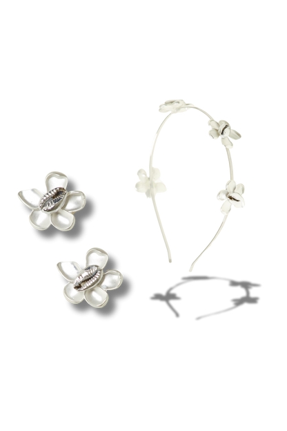 Mimi - Serre-tête et Bloucles d'oreilles assorties